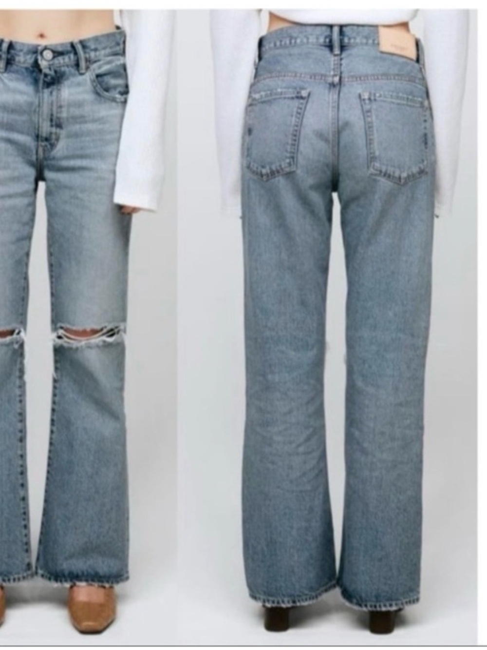 NWT Moussy Vintage High Rise Sterling Flare Size 26